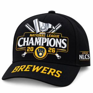 National League Champions 2026 Brewers Hat 2