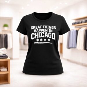 White Sox Great Things Happen In Chicago Shirt (2)
