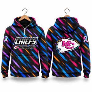 Chiefs Football 2026 Crucial Catch Quarter Zip Waffle Hoodie 2