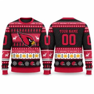 2026 Christmas Cardinals Custom Ugly Sweater