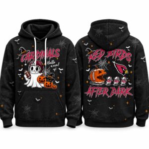 Cardinals Halloween Red Birds After Dark Hoodie
