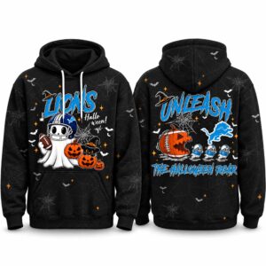 Lions Unleash The Halloween Roar Hoodie