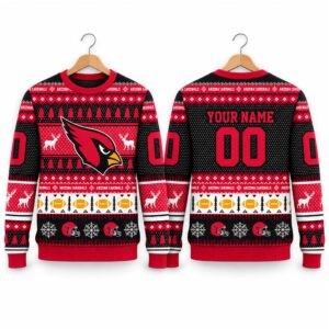 2026 Christmas Cardinals Custom Ugly Sweater 2