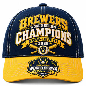 Brewers World Series Champions Brew Lieve It 2026 Hat