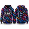 Dolphins Football 2026 Crucial Catch Quarter Zip Waffle Hoodie