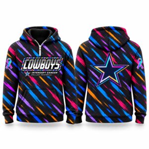 Cowboys Football 2026 Crucial Catch Quarter Zip Waffle Hoodie