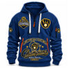 Brewers Making History World Series Champions 2026 Waffle Hoodie