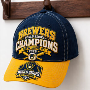 Brewers World Series Champions Brew Lieve It 2026 Hat 1