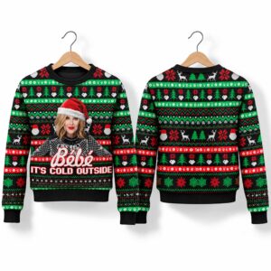 2026 Christmas Moira Rose Bebe It’s Cold Outside Meme Ugly Sweater 2