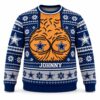 Dolphins Hairy Chest Custom Christmas Ugly Sweater