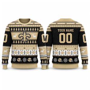 2026 Christmas Saints Custom Ugly Sweater