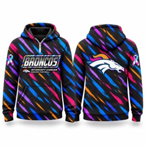 Broncos Football 2026 Crucial Catch Quarter Zip Waffle Hoodie