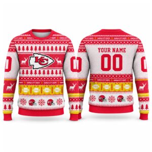 2026 Christmas Chiefs Custom Ugly Sweater