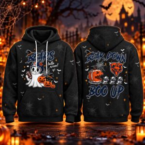 Halloween Bears Down Boo Up Hoodie 2
