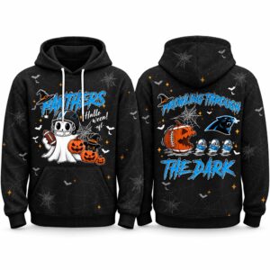 Panthers Halloween Prowling Through The Dark Hoodie