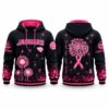Vikings Breast Cancer Awareness Custom Hoodie