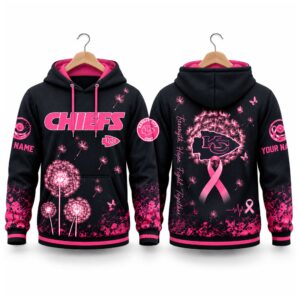 Chiefs Breast Cancer Awareness Custom Hoodie 2