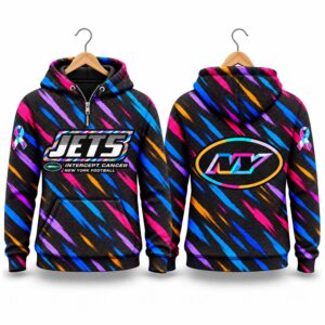 Jets Football 2026 Crucial Catch Quarter Zip Waffle Hoodie 2