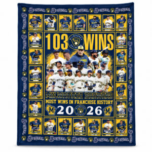 Brewers Most Wins In Franchise History 2026 Blanket