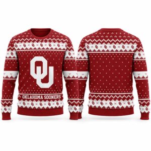 2026 Christmas Sooners Custom Ugly Sweater