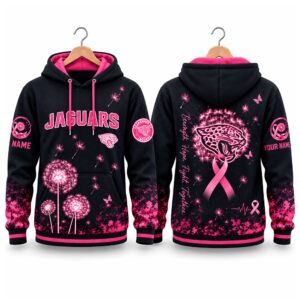 Jaguars Breast Cancer Awareness Custom Hoodie 2