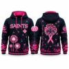 Seahawks Breast Cancer Awareness Custom Hoodie