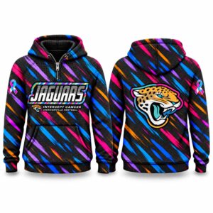 Jaguars Football 2026 Crucial Catch Quarter Zip Waffle Hoodie
