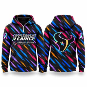 Texans Football 2026 Crucial Catch Quarter Zip Waffle Hoodie 1