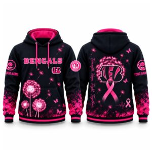Bengals Breast Cancer Awareness Custom Hoodie 1