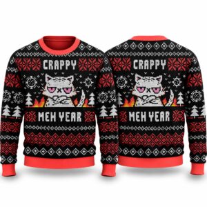 2026 Christmas Crappy Meh Year Ugly Sweater