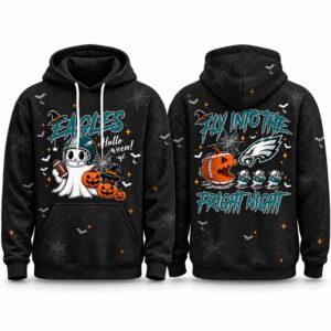 Eagles Halloween Fly Into The Fright Night Hoodie
