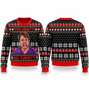 2026 Christmas Peep Show No Turkey Meme Ugly Sweater