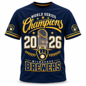 Brewers Five Star World Series Champions 2026 Shirt