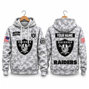 2026 Raiders x Salute to Service White Camo Hoodie (1)