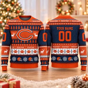 2026 Christmas Bears Custom Ugly Sweater 2