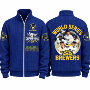 Brewers World Series 2026 NLCS Waffle Zip Hoodie