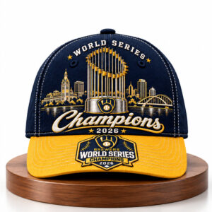 Brewers 2026 World Series Champions Baseball Hat 1