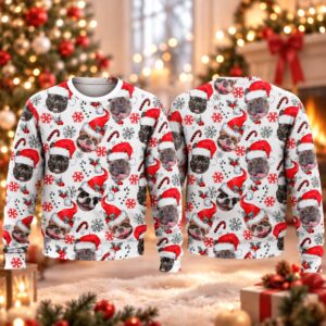2026 Christmas French Bulldog Ugly Sweater 2