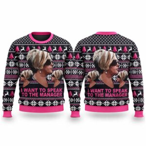 2026 Christmas Karen I Want To Speak To Manager Meme Ugly Sweater