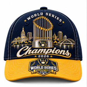 Brewers 2026 World Series Champions Baseball Hat